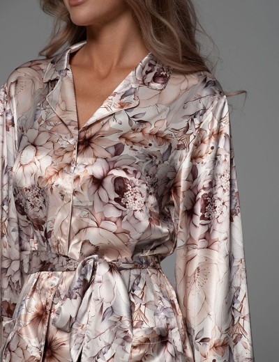 Шёлковая пижама Mia-Amore LAUREL 4786, Цвет: мультицвет, Размеры: 3XL, изображение 3