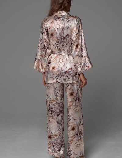 Комплект-тройка из натурального шёлка Mia-Amore LAUREL 4787, Цвет: мультицвет, Размеры: 3XL, изображение 2