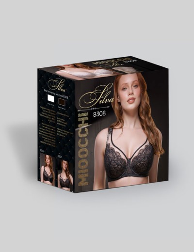 Бюстгальтер с мягкими чашками Mioocchi SILVA 8308 peonia d argento, Цвет: peonia d argento (пион), Размеры: 95D, изображение 5