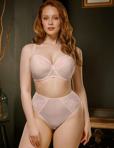 Бюстгальтер полупоролон Mioocchi SILVA 8309 peonia d argento, Цвет: peonia d argento (пион), Размеры: 75D, изображение 4