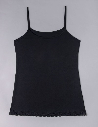 Хлопковая майка-топ Sielei NATURAL COTTON 1432 nero, Цвет: nero (черный), Размеры: S, изображение 5