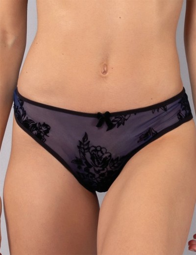 Комплект Sielei BAROQUE пуш-ап+бразилиана 78247B nero, Цвет: nero (черный), Размеры: 75B, изображение 3