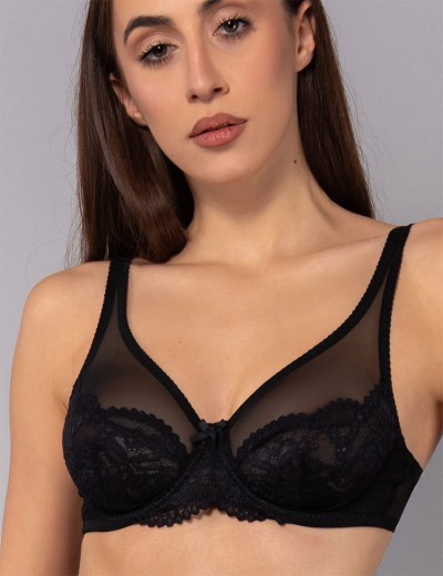 Комплект Sielei мягкая+слипы DELICE 78505C nero, Цвет: nero (черный), Размеры: 80C, изображение 6