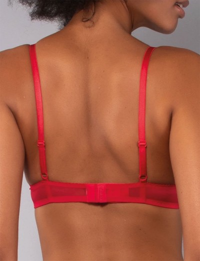 Комплект Sielei мягкая+слипы DELICE 78505C rosso, Цвет: rosso (красный), Размеры: 80C, изображение 2