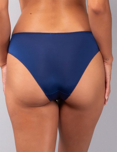 Комплект Sielei PRECIOUS балконет+слипы 78325B blu, Цвет: blu (синий), Размеры: 80B, изображение 4