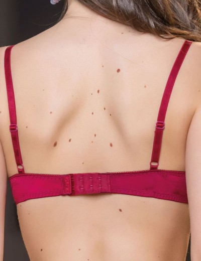 Комплект Sielei PRECIOUS балконет+слипы 78325B cherry, Цвет: cherry (вишня), Размеры: 90B, изображение 3