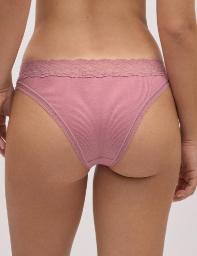Трусы бразилиана с кружевом Ysabel Mora 10764 розовый, Цвет: розовый, Размеры: M, изображение 2