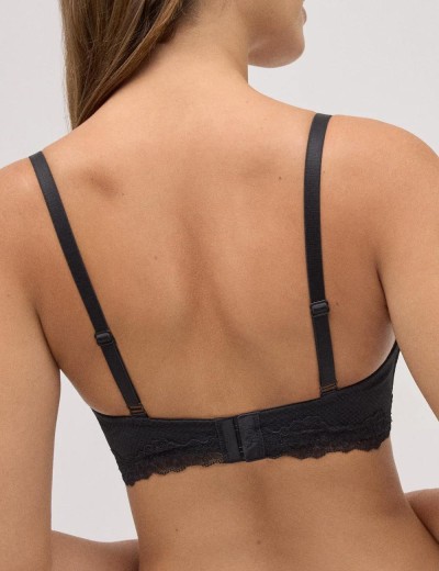 Бюстгальтер бралетт без косточек Ysabel Mora 10769 чёрный, Цвет: чёрный, Размеры: 85B, изображение 2