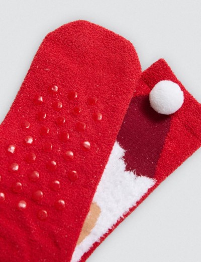 Новогодние женские носки Ysabel Mora 12975, Цвет: красный, Размеры: 36/41, изображение 3