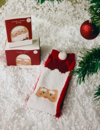 Новогодние женские носки Ysabel Mora 12975, Цвет: красный, Размеры: 36/41, изображение 4