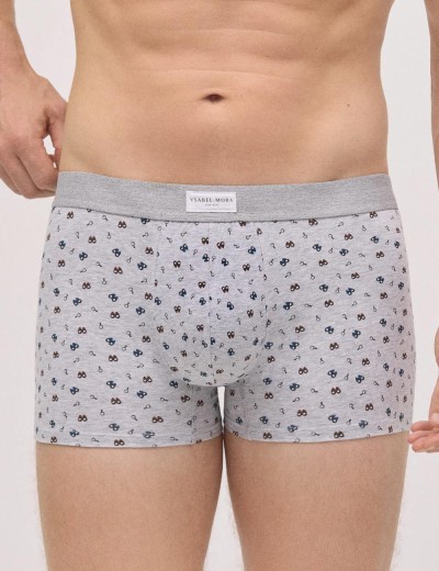 Трусы боксеры Ysabel Mora 20422 (2 шт) темно-синий + серый, Цвет: темно-синий + серый, Размеры: M, изображение 2