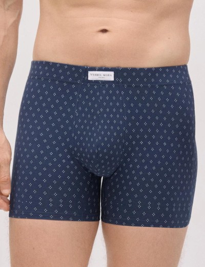 Трусы боксеры Ysabel Mora 20428 (2 шт) синий + серый, Цвет: синий + серый, Размеры: M, изображение 2