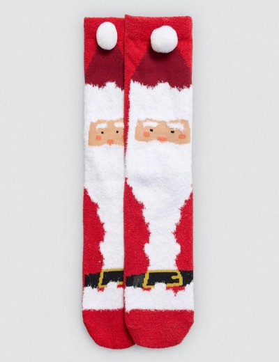 Новогодние мужские носки Ysabel Mora 22966, Цвет: красный, Размеры: 41/46, изображение 2