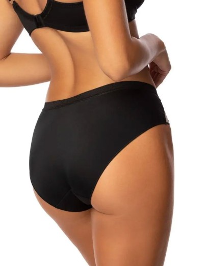 Трусы слипы Orhideja 655-000 черный-пион, Цвет: черный-пион, Размеры: L, изображение 2