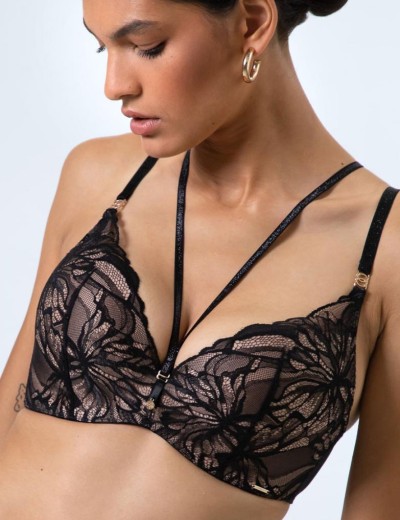 Бюстгальтер супер пуш-ап Alles THE ICON super P-UP черный, Цвет: черный, Размеры: 90B, изображение 3