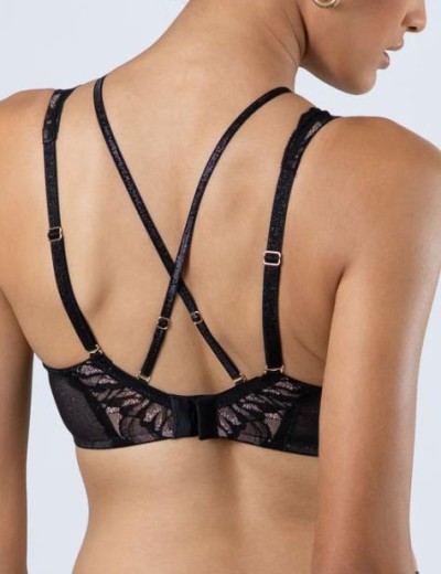 Бюстгальтер бралетт Alles THE ICON M bralette черный, Цвет: черный, Размеры: 85E, изображение 2