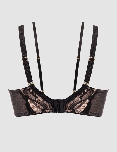 Бюстгальтер бралетт Alles THE ICON M bralette черный, Цвет: черный, Размеры: 85E, изображение 11