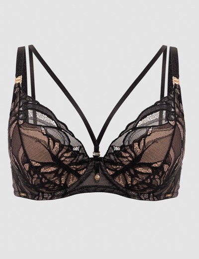 Бюстгальтер с пуш-ап вкладышами Alles THE ICON P-UP черный, Цвет: черный, Размеры: 85D, изображение 9