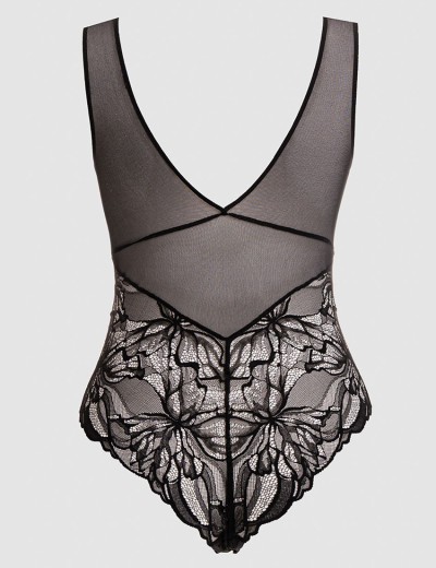 Кружевное боди Alles THE ICON body, Цвет: черный, Размеры: S, изображение 9