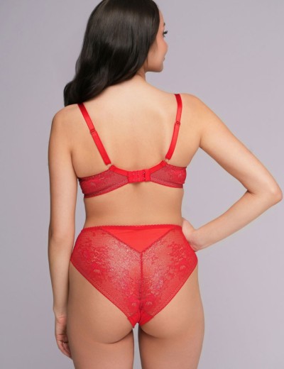 Трусы слипы Ava 2252 figi red, Цвет: красный, Размеры: L, изображение 4