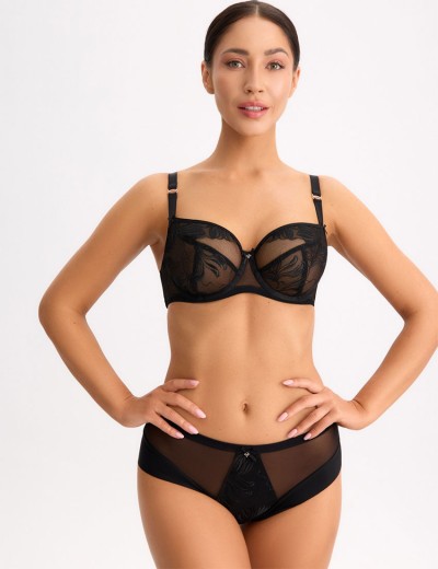 Бюстгальтер с мягкой чашкой Bella Misteria BLACK DIAMOND soft, Цвет: черный, Размеры: 70C, изображение 7