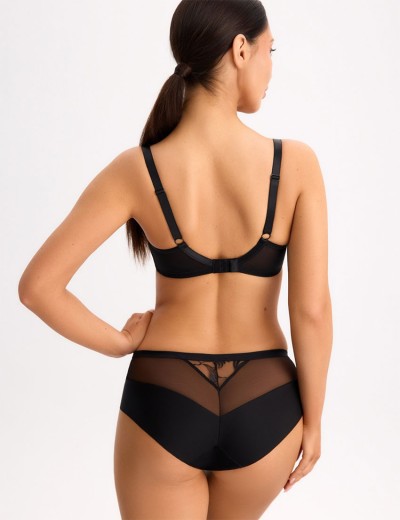 Высокие трусы Bella Misteria BLACK DIAMOND briefs, Цвет: черный, Размеры: 3XL, изображение 4