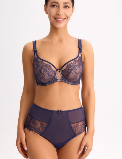 Бюстгальтер полумягкий Bella Misteria MAGIC SAPPHIRE half padded, Цвет: темно-синий, Размеры: 70D, изображение 6