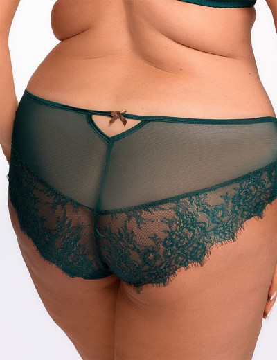 Трусы слипы Bella Misteria SENSUAL FINESSE briefs, Цвет: изумрудный, Размеры: 4XL, изображение 6