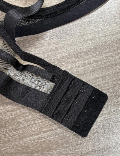 Бюстгальтер с мягкой чашкой Kinga LOU 932-SC телесно-черный, Цвет: телесный+черный, Размеры: 65C, изображение 4