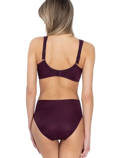 Бюстгальтер мягкий Lauma COTTON CLASSIC L02131 / L02150 красный виноград, Цвет: красный виноград, Размеры: 80F, изображение 6