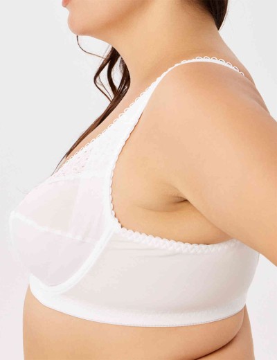 Бюстгальтер мягкий Lauma COTTON CLASSIC L02131 / L02150 белый, Цвет: белый, Размеры: 90F, изображение 5