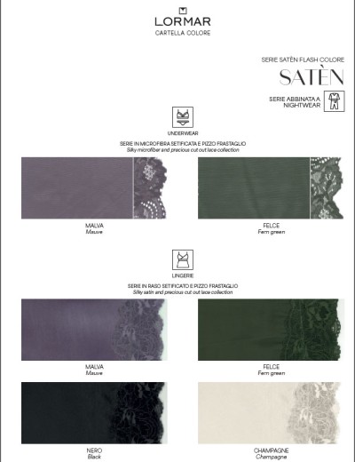 Фиолетовая атласная пижама Lormar SATEN 651816LU ОЗ26 malva, Цвет: malva (фиолетовый), Размеры: M, изображение 3