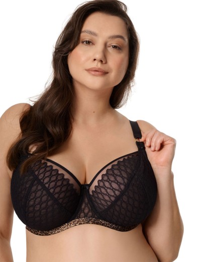 Бюстгальтер с мягкой чашкой Mefemi TRISTANE M черный, Цвет: черный, Размеры: 65G, изображение 4