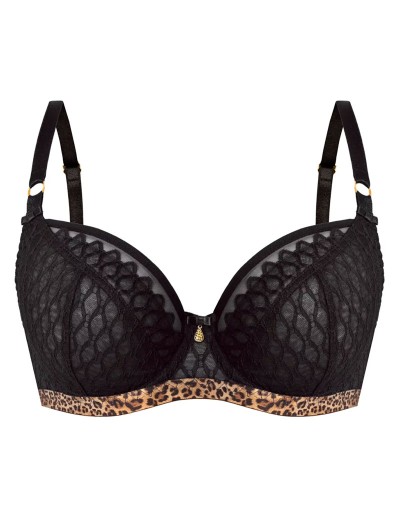 Бюстгальтер с мягкой чашкой Mefemi TRISTANE M черный, Цвет: черный, Размеры: 65G, изображение 6