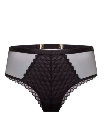 Трусики бразилиана Mefemi TRISTANE brazyliany черный, Цвет: черный, Размеры: L, изображение 6