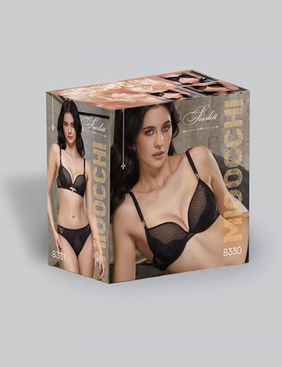 Бюстгальтер пуш-ап гель Mioocchi SCARLETT 8330 rosso, Цвет: rosso (красный), Размеры: 70B, изображение 9