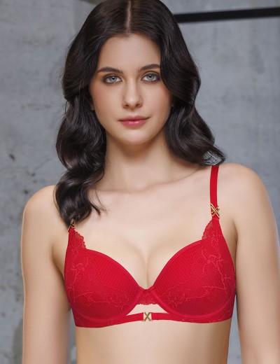 Бюстгальтер с формованной чашкой Mioocchi SCARLETT 8331 rosso, Цвет: rosso (красный), Размеры: 70B, изображение 5