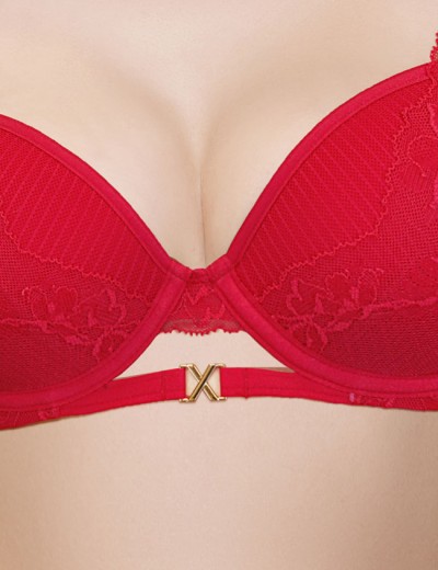 Бюстгальтер с формованной чашкой Mioocchi SCARLETT 8331 rosso, Цвет: rosso (красный), Размеры: 70B, изображение 4