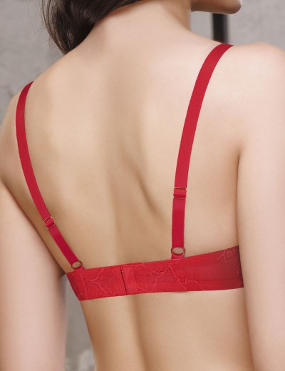 Бюстгальтер с формованной чашкой Mioocchi SCARLETT 8331 rosso, Цвет: rosso (красный), Размеры: 70B, изображение 2