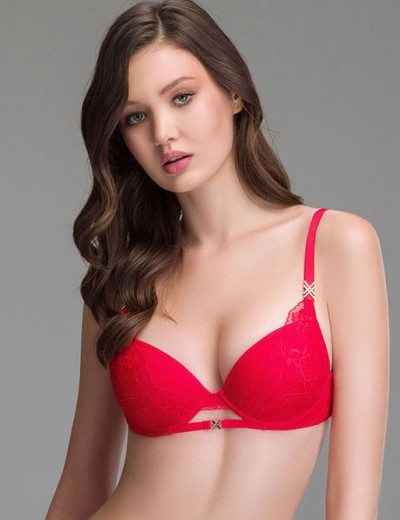 Бюстгальтер с формованной чашкой Mioocchi SCARLETT 8331 rosso, Цвет: rosso (красный), Размеры: 70B, изображение 8