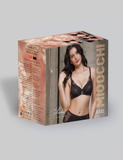 Бюстгальтер с мягкой чашкой Mioocchi SCARLETT 8332 rosso, Цвет: rosso (красный), Размеры: 75C, изображение 9