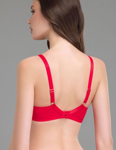 Бюстгальтер с мягкой чашкой Mioocchi SCARLETT 8332 rosso, Цвет: rosso (красный), Размеры: 75C, изображение 8