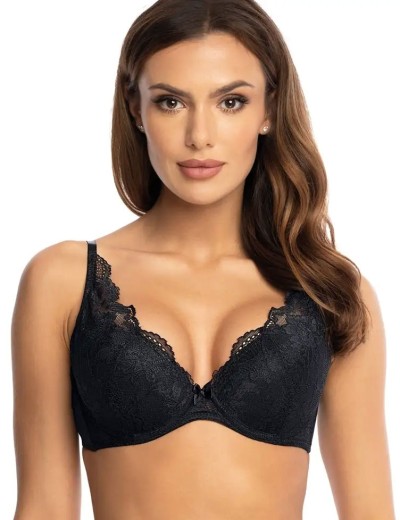 Бюстгальтер с формованной чашкой Orhideja 557-147 черный, Цвет: черный, Размеры: 85D, изображение 3