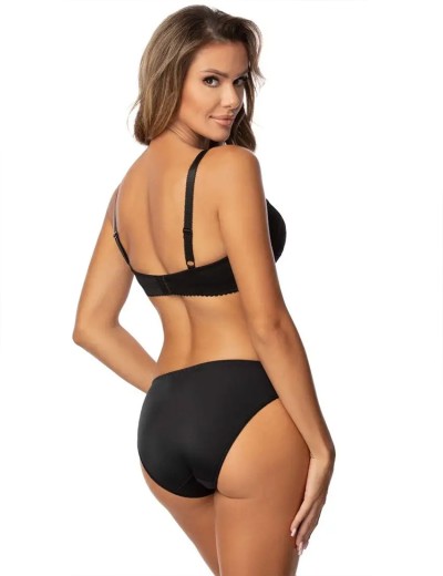 Бюстгальтер балконет Orhideja 587-437 черный, Цвет: черный, Размеры: 85E, изображение 4