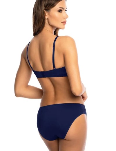 Бюстгальтер балконет Orhideja 587-437 темно-синий, Цвет: темно-синий, Размеры: 80B, изображение 5