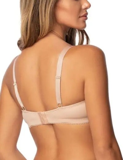 Бюстгальтер балконет Orhideja 587-437 крем-брюле, Цвет: крем-брюле, Размеры: 75C, изображение 2