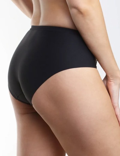 Трусы высокие Orhideja 653-000 черный-пион, Цвет: черный-пион, Размеры: 5XL, изображение 2