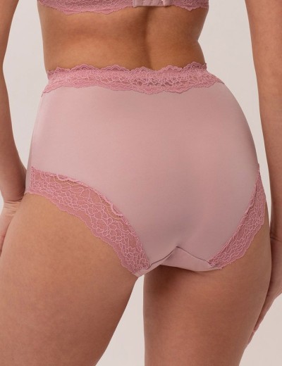 Трусы высокие Subtille NINA DUSTY ROSE hight-waist, Цвет: пыльная роза, Размеры: L, изображение 2