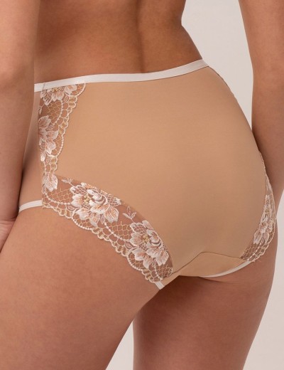 Трусы высокие Subtille PATRICIA BEIGE hight-waist, Цвет: бежевый, Размеры: L, изображение 2