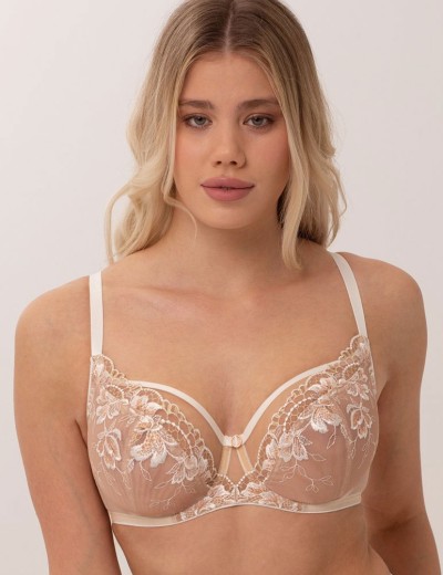Бюстгальтер мягкий Subtille PATRICIA BEIGE soft, Цвет: бежевый, Размеры: 65F, изображение 3